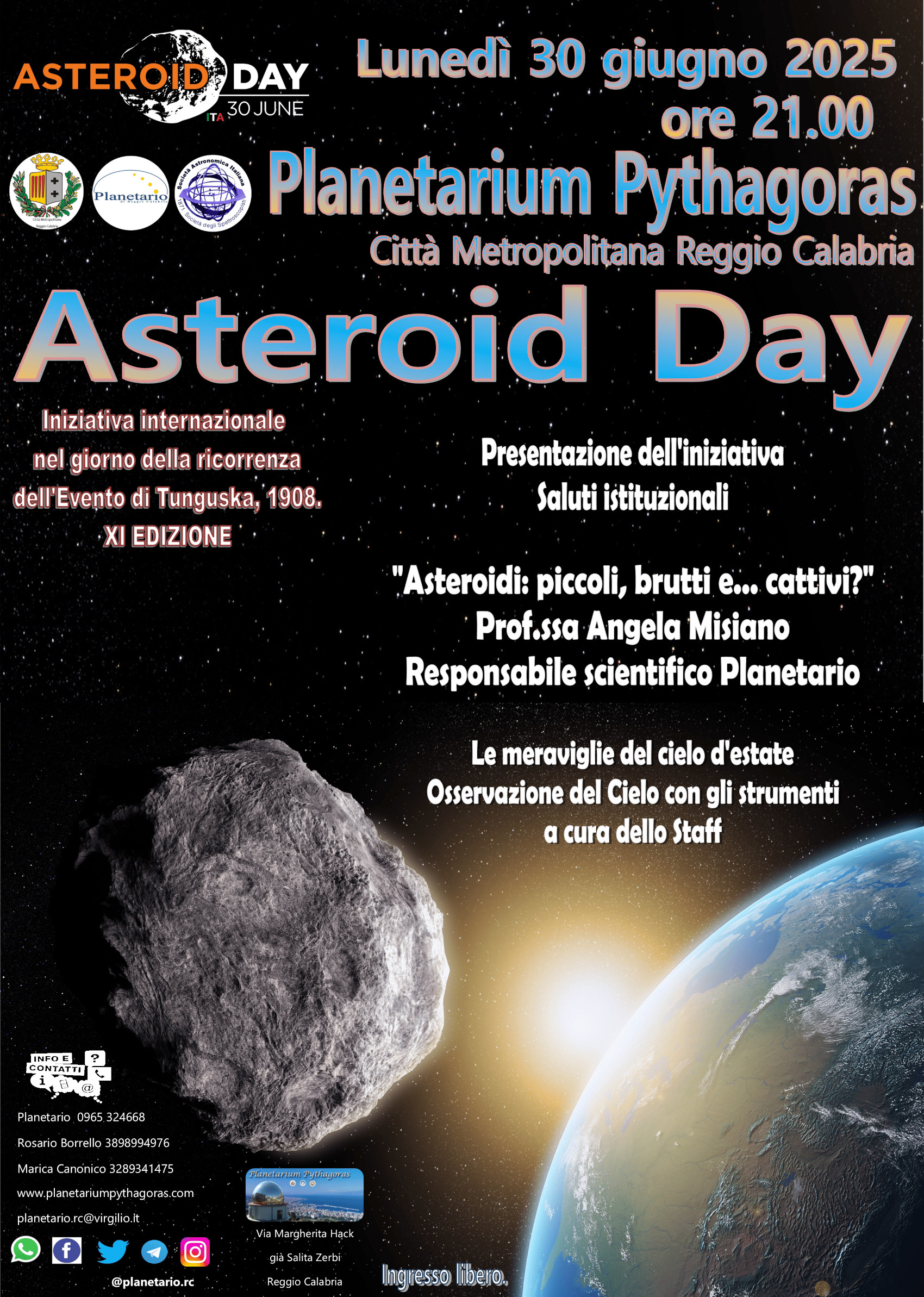 Scopri di più sull'articolo Asteroid Day 30 Giugno 2025