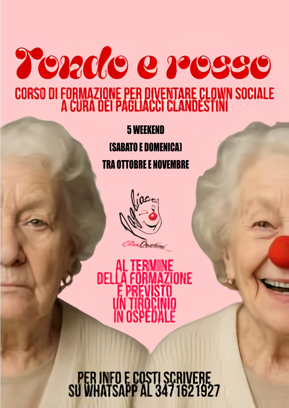 Scopri di più sull'articolo Corso di Formazione Clown Sociale 2025