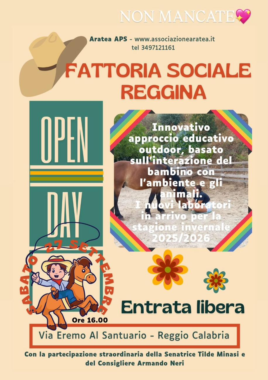 Scopri di più sull'articolo FATTORIA SOCIALE REGGINA