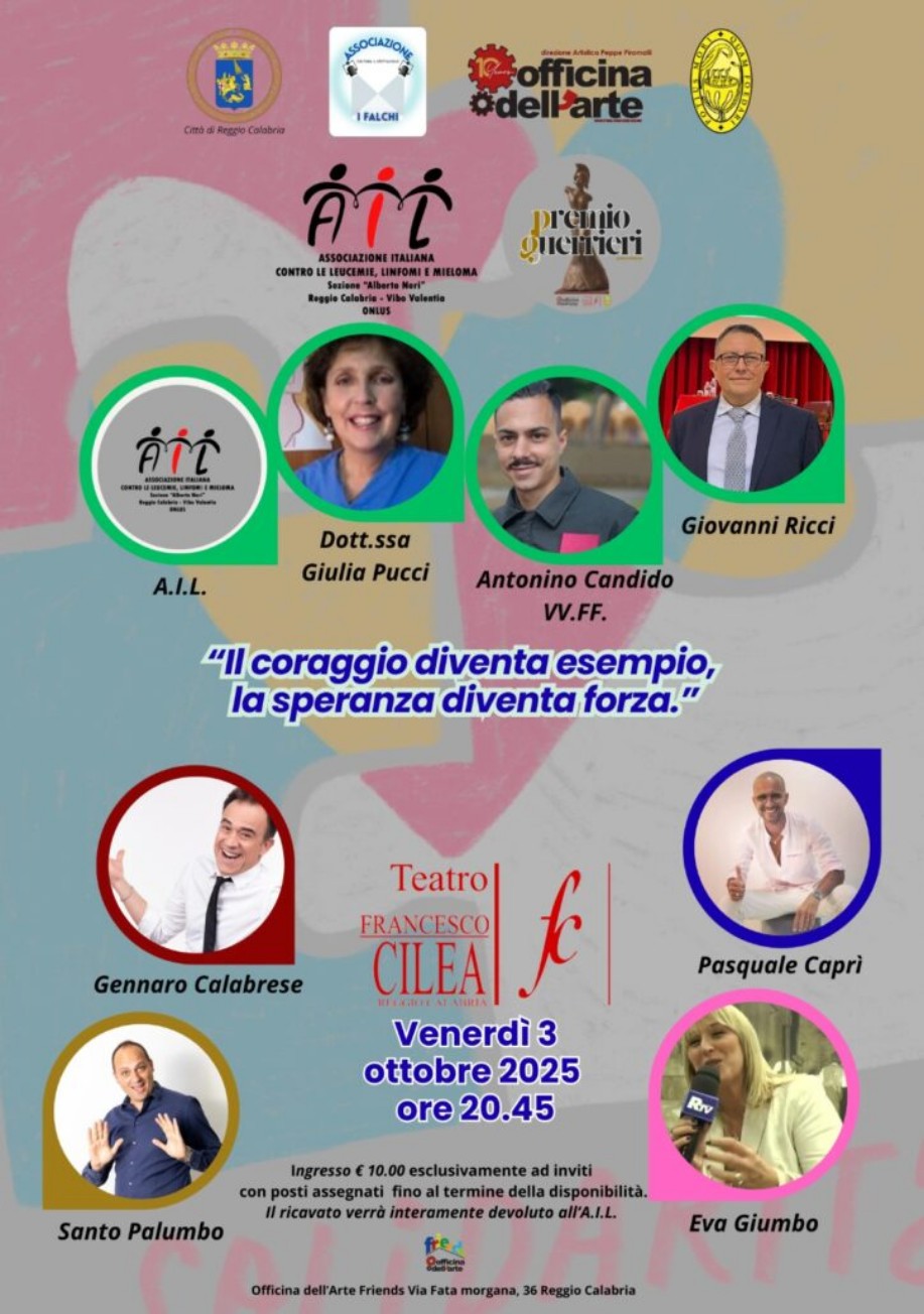 Scopri di più sull'articolo 🎭 Teatro per la speranza – Premio Guerrieri 2025