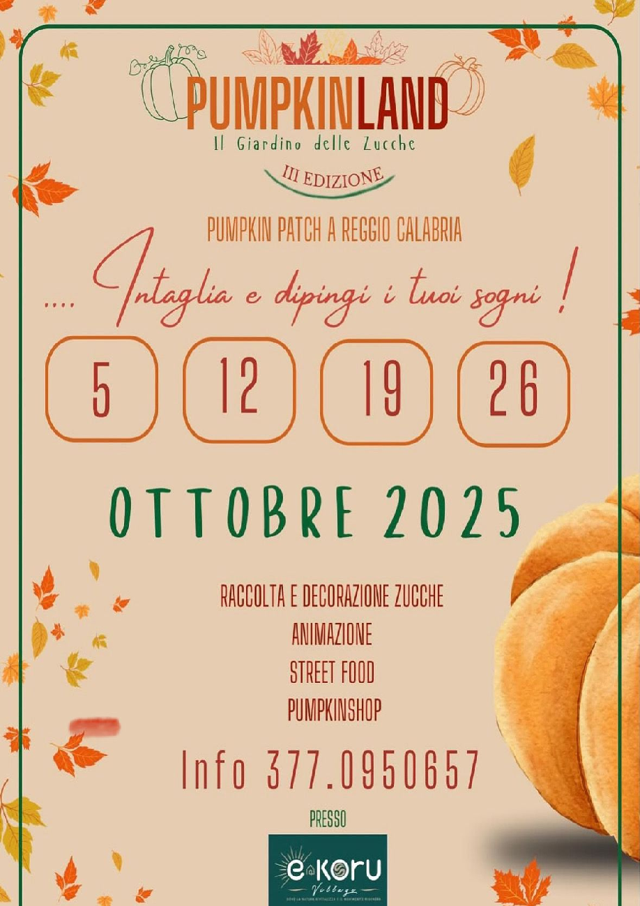 Scopri di più sull'articolo PUMPKIN LAND