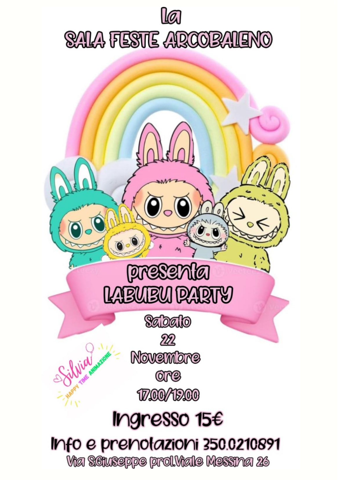 Scopri di più sull'articolo LABUBU PARTY alla Sala Feste Arcobaleno!