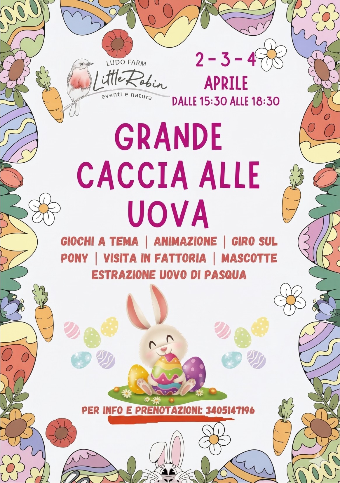 Scopri di più sull'articolo PRONTI ALLA CACCIA? 🐰🧺